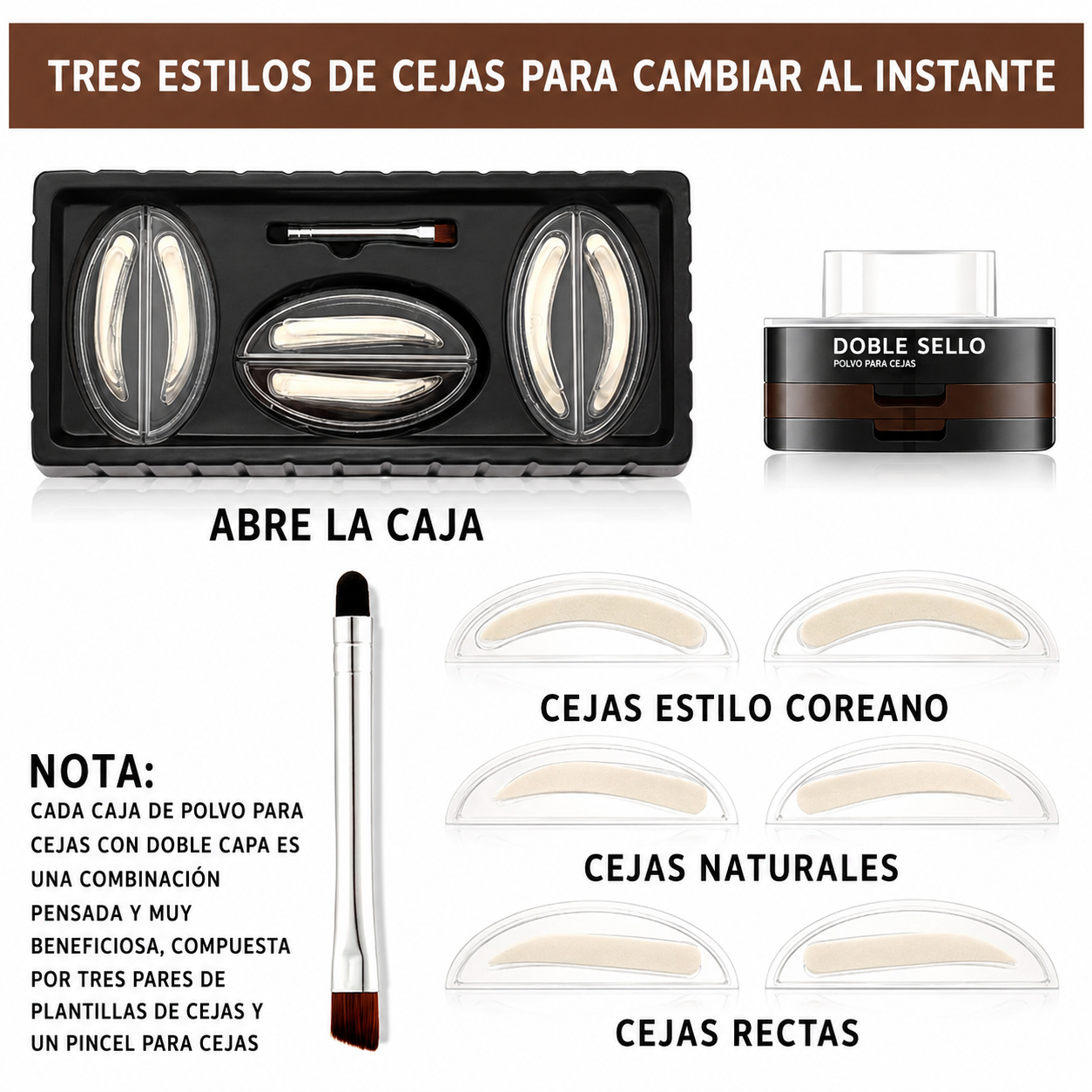 Kit para Cejas SENA